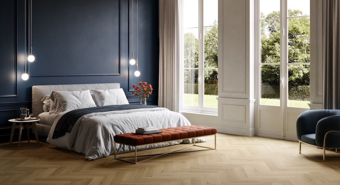 Parquetvinyl Nakuru, de geluidsisolerende pvc-vloer