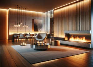 Hoe een ethanol haard uw interieur en vloerkeuze kan beïnvloeden - 