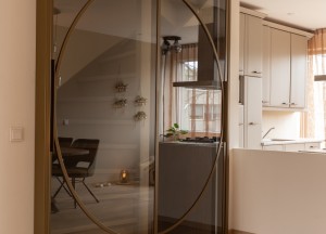 Stalen deuren met rond accent | MK Stalen Deuren