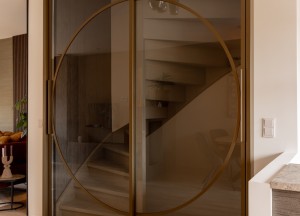 Stalen deuren met rond accent | MK Stalen Deuren