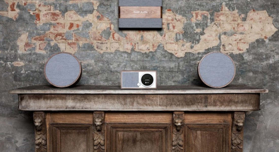 Sound system in strak design