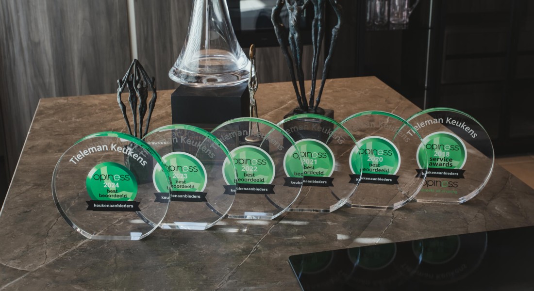 Tieleman Keukens wederom ‘Best Beoordeeld’ op Opiness.nl in 2025!