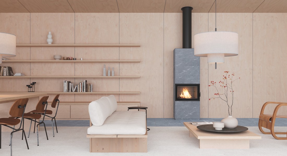 Tulikivi speksteenkachels voor elk interieur