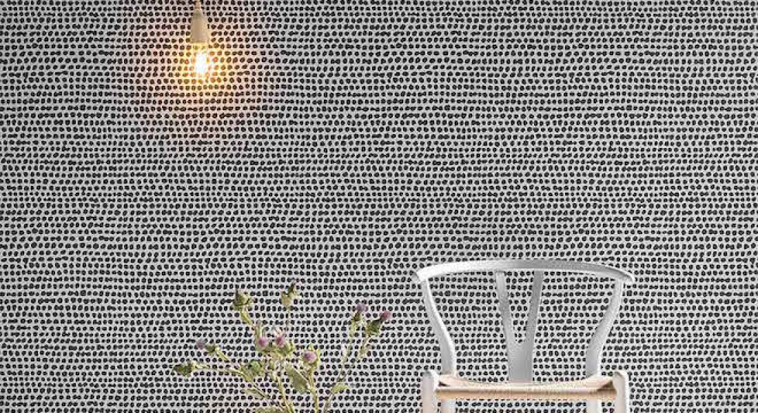 Behang met Hemingway design