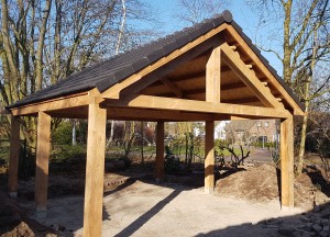 Houten overkapping | MG Houtbouw - MG Houtbouw