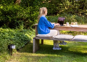 Stroom in de tuin, zonder gedoe - 