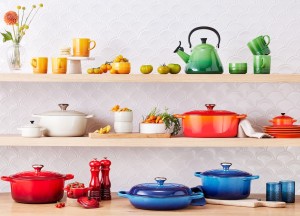 100 jaar Le Creuset: een pan met een gouden randje - 