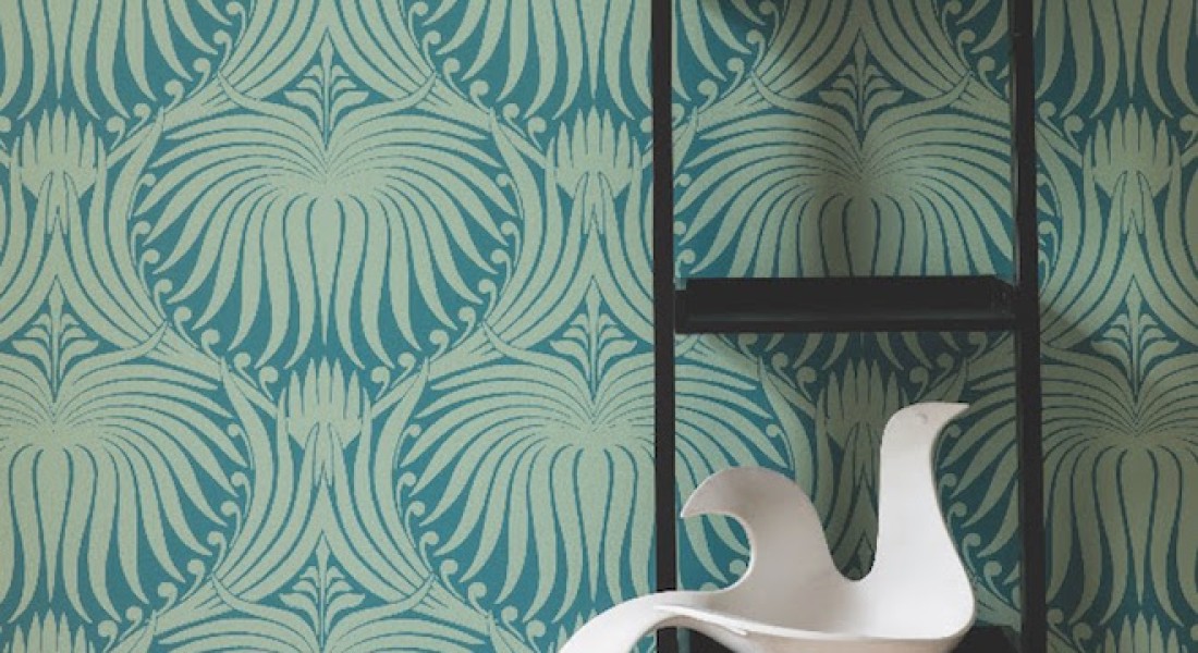 Nieuwe behangkleuren en dessins