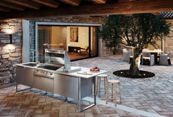 Gemakkelijk buiten koken met Steel - Steel buitenkeukens