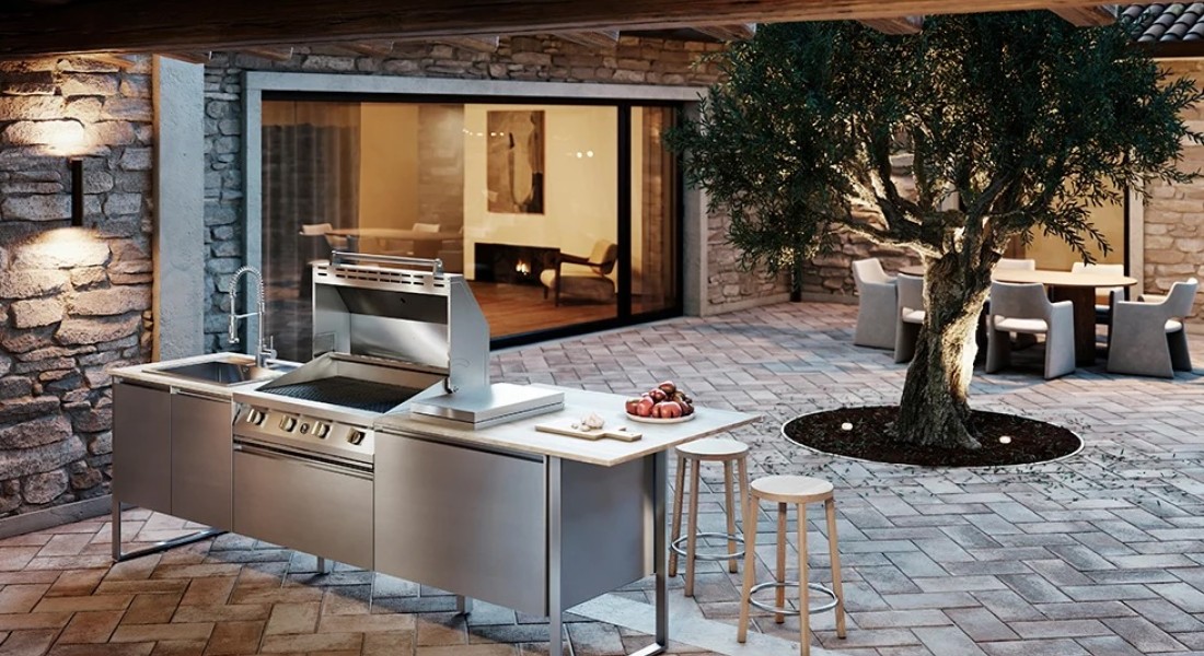 Gemakkelijk buiten koken met Steel