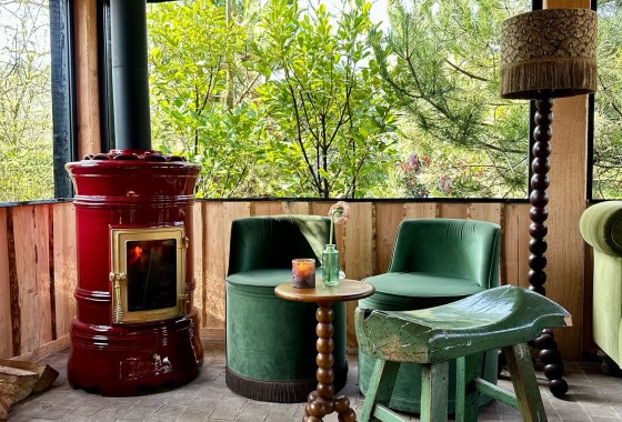 Een kachel die kleur durft te bekennen - Art of Fire