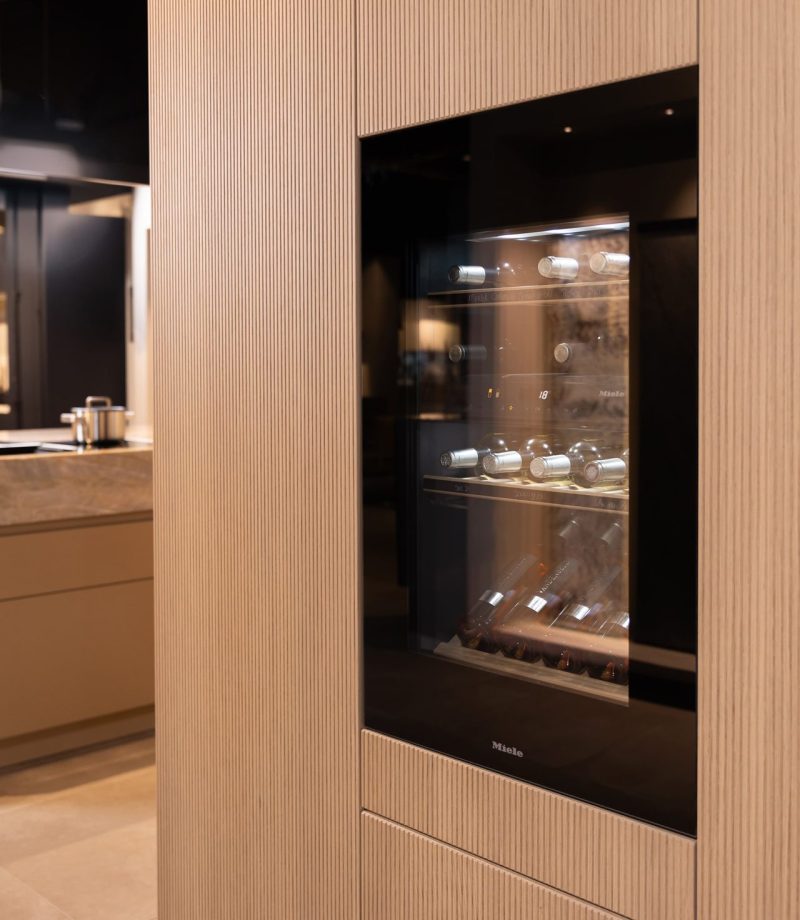 Japandi-stijl keuken met slimme technologie | Marquardt Küchen