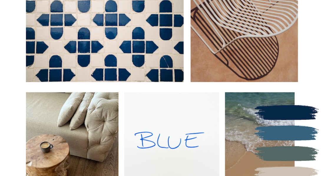 Moodboard Monday: Blauw in huis