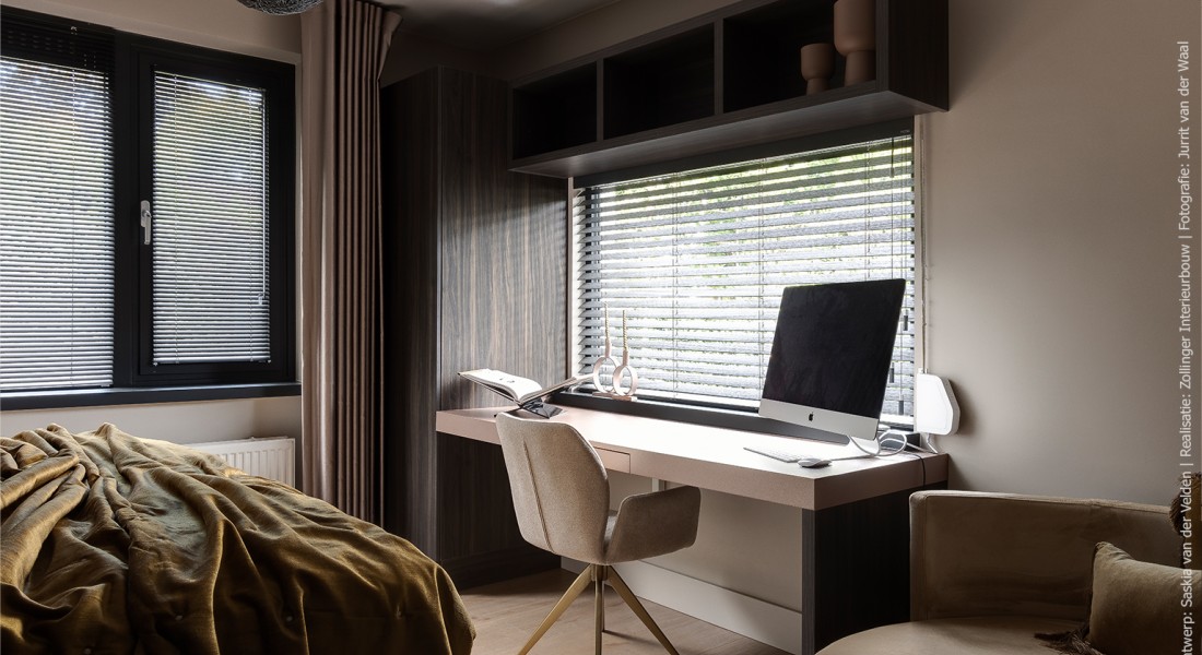 Mooi maatwerk: warm hout en een vleugje rosé-goud