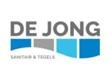 Logo De Jong Sanitair en Tegels uit Genderen