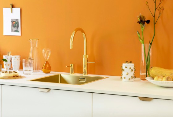 Zo laat je goud mooi terugkomen in je keuken - Tieleman Keukens