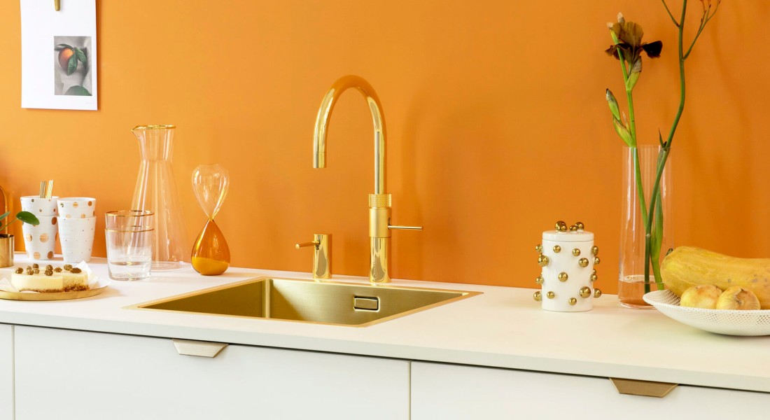 Zo laat je goud mooi terugkomen in je keuken