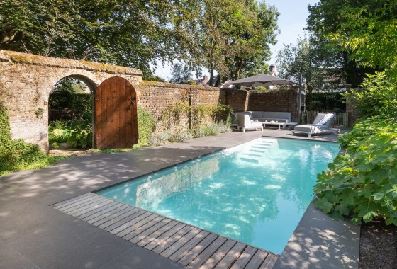 Modern bad en landelijke charme in Helvoirt - LPW Pools