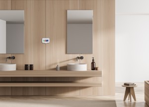 Muziek in de badkamer: het waterdichte audiosysteem van AquaSound - 