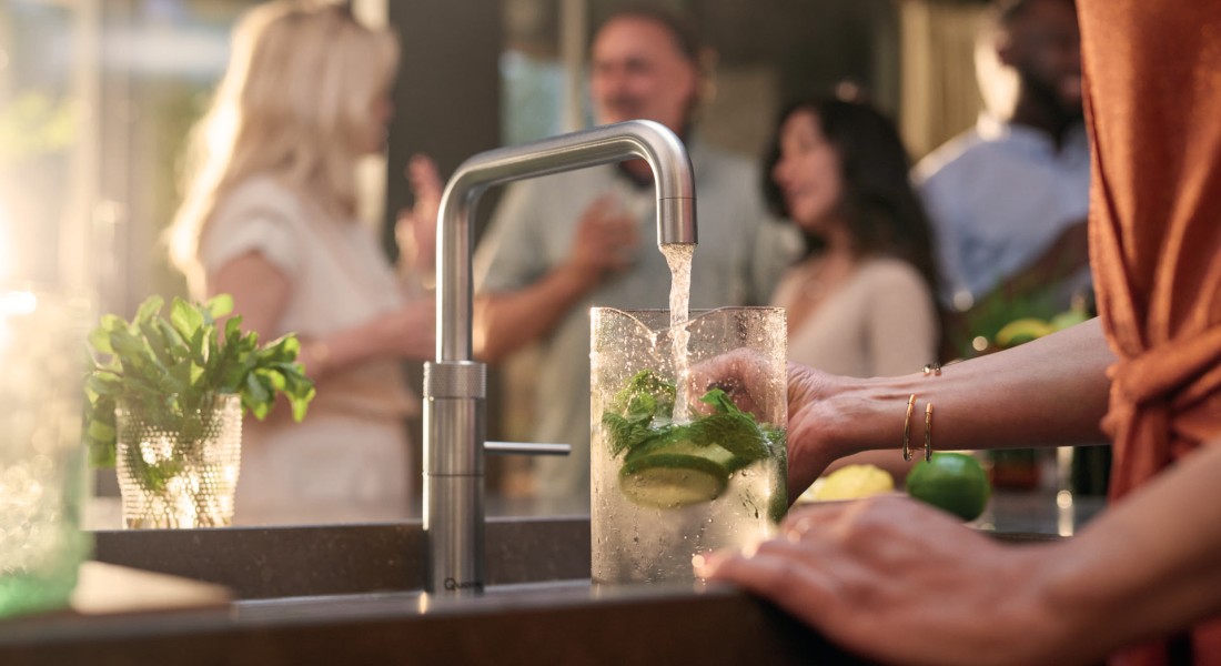 Bubbels uit de Quooker-kraan