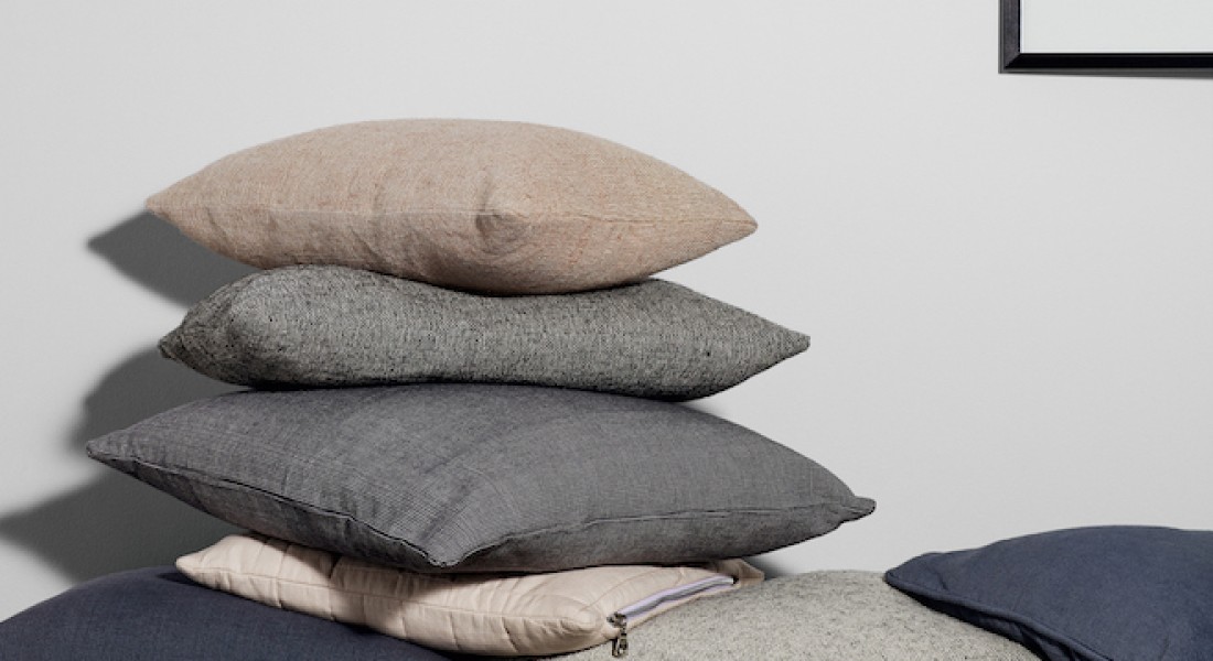 Zachte materialen voor in huis