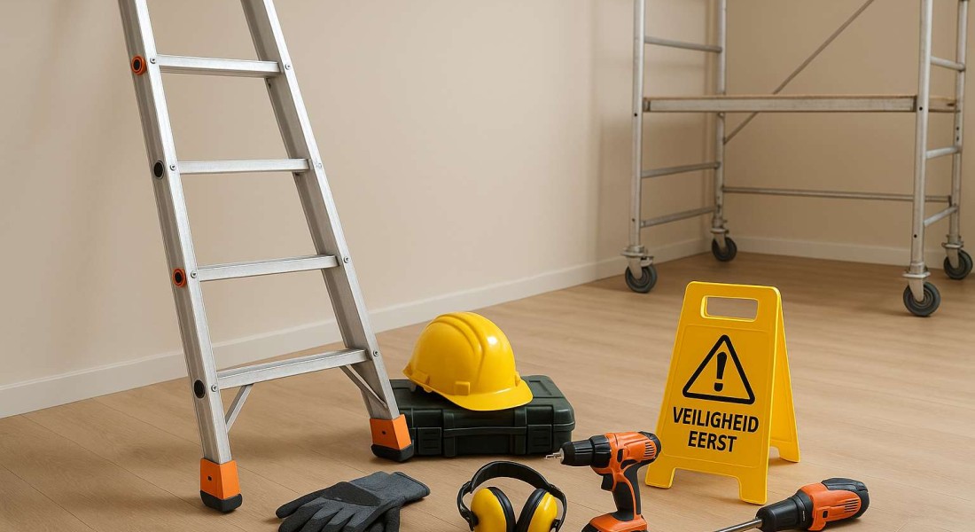 Veilig klussen: hoe voorkom je ongelukken  tijdens je verbouwing of tuinwerkzaamheden