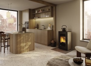 Een RIKA houtkachel waar je ook op kan koken: Moka - RIKA: De Oostenrijkse kachel