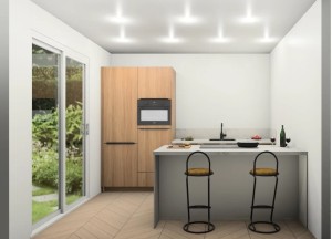 Japandi-woonkeuken in Bergschenhoek | Keukenspecialisten.nl