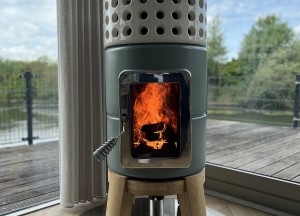 Roundstack Wood – keramische designkachel met karakter - Art of Fire