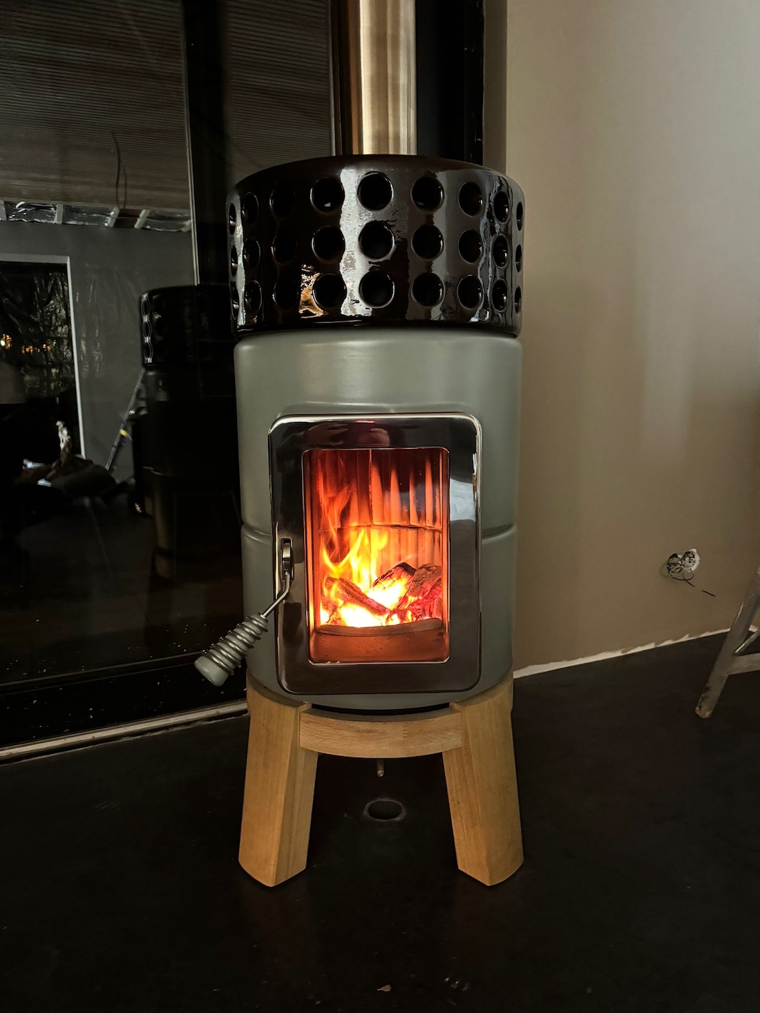 RoundStack 1st size wood, een keramisch designstatement