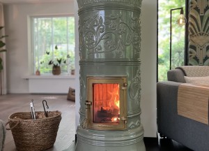 Rondò: klassieke houtkachel met Italiaanse elegantie