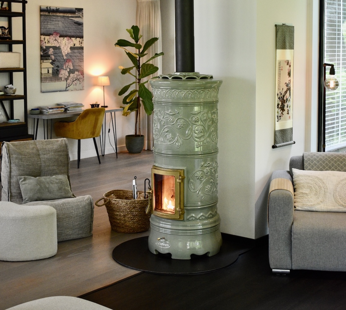 Rondò: klassieke houtkachel met Italiaanse elegantie