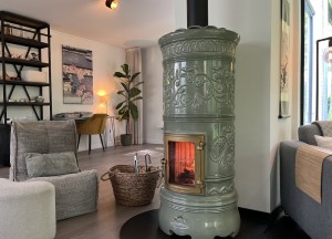 Rondò: klassieke houtkachel met Italiaanse elegantie