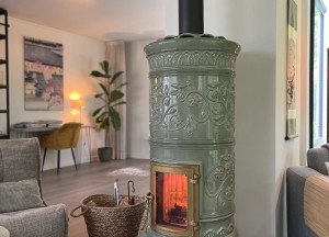 Rondò: klassieke houtkachel met Italiaanse elegantie