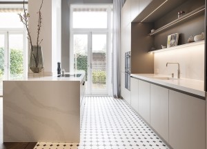 Tijdloze leefkeuken met kookeiland | Kitchenstudio