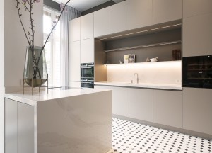 Tijdloze leefkeuken met kookeiland | Kitchenstudio