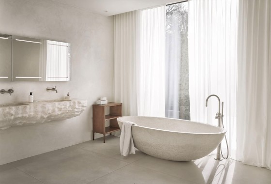 Binnenkijken in de badkamers van Joseph Klibansky - Hotbath