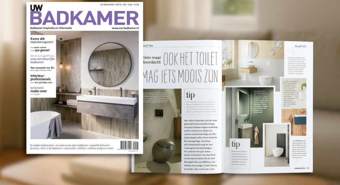 UW Badkamer magazine: de nieuwste editie ligt klaar!