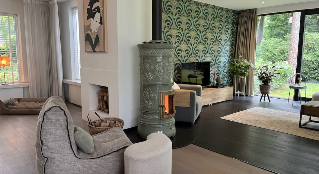 De charme van keramische kachels