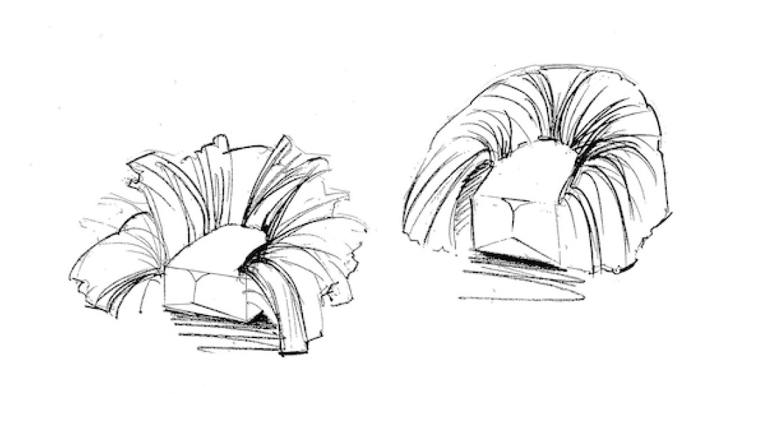 Sneakpeak, een leeuw in het interieur