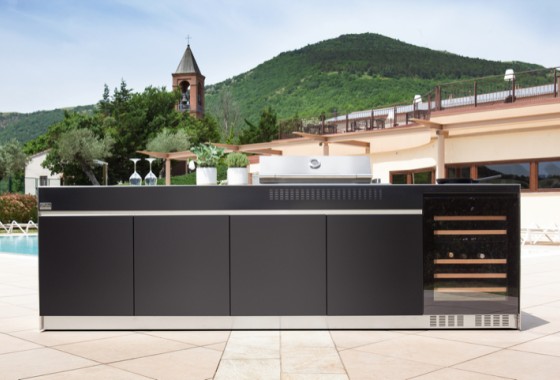 Buiten koken in alle seizoenen - Officina Buitenkeukens