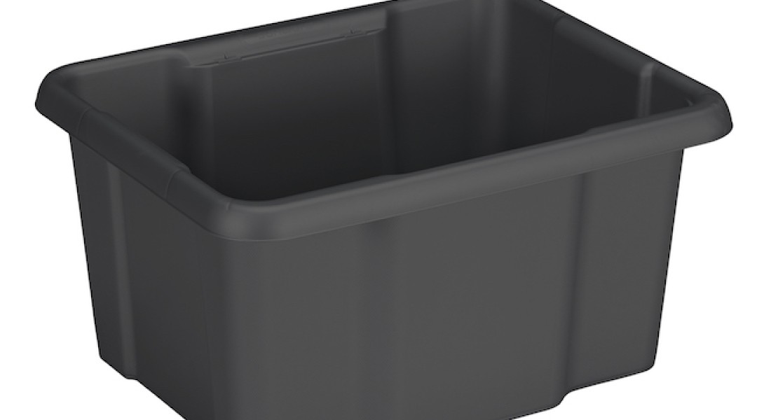 Afvalemmer uit gerecycled materiaal