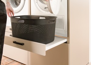 Wasmachinekast met uittrekplateau | Wasombouw