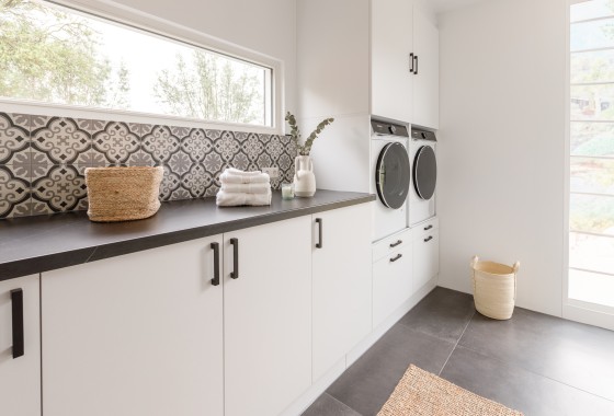 Opbergoplossingen voor een georganiseerde wasruimte - Wasombouw