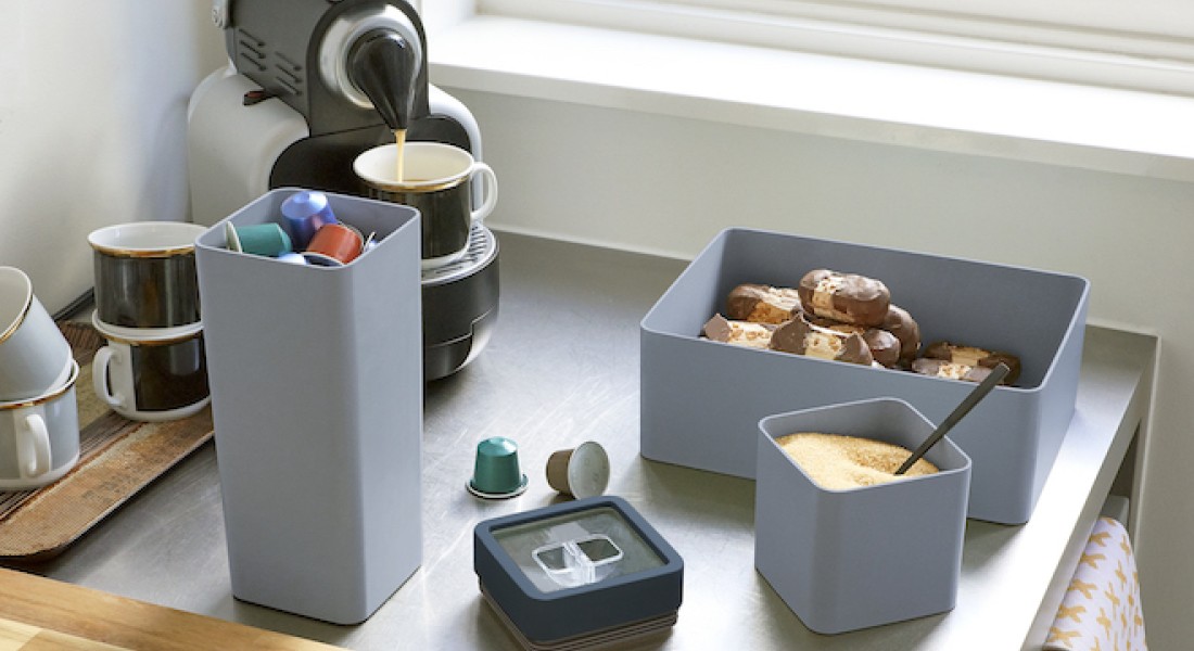 Nieuwe vershouddozen en voorraadbussen voor in de keuken