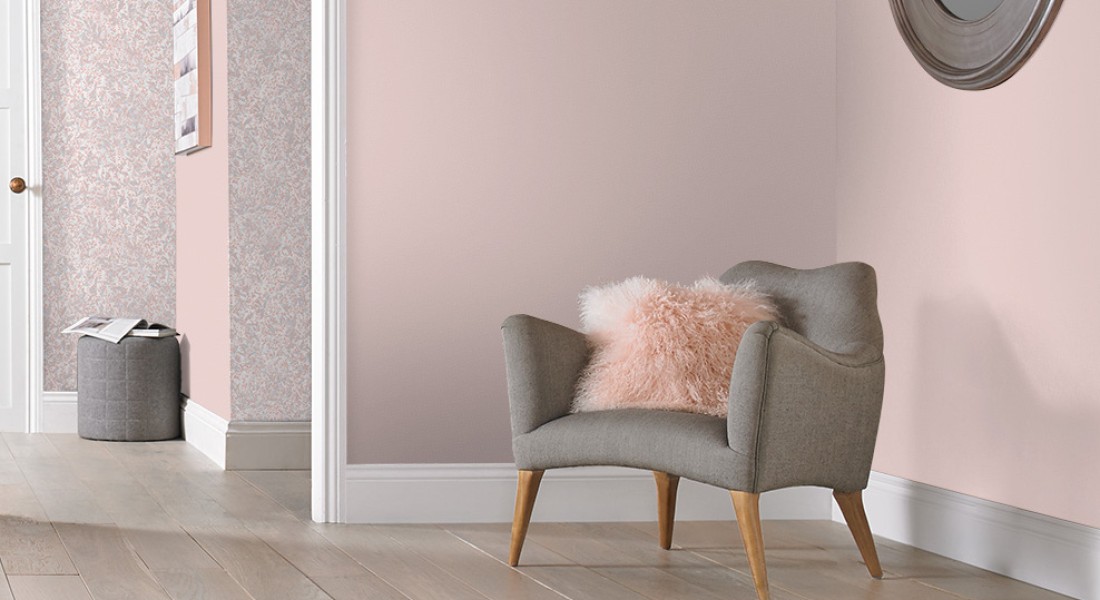 Nieuw kleurtje op de muur