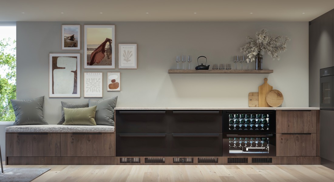 Ladekoelkast, ladenvriezer en wijnlade: de perfecte combi van Norcool