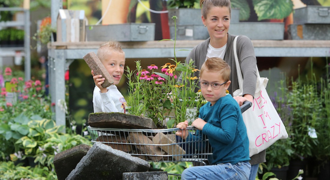 Steentje bijdragen aan groene wereld