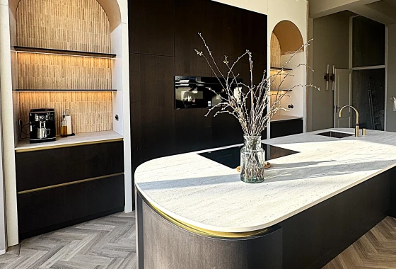 Project foto: Woonkeuken in Monumentaal pand in Deventer