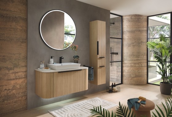 Pelipal Serie 7200: strak badkamermeubel met ronde vormen - Pelipal Badmeubelen